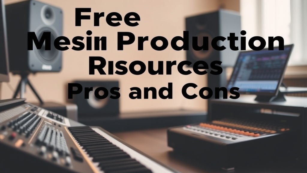 Free Music Production Resources Pros and Cons | SoundShockAudio