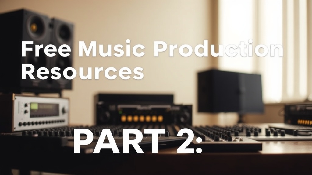 Free Music Production Resources Review Notes Part 2 | SoundShockAudio