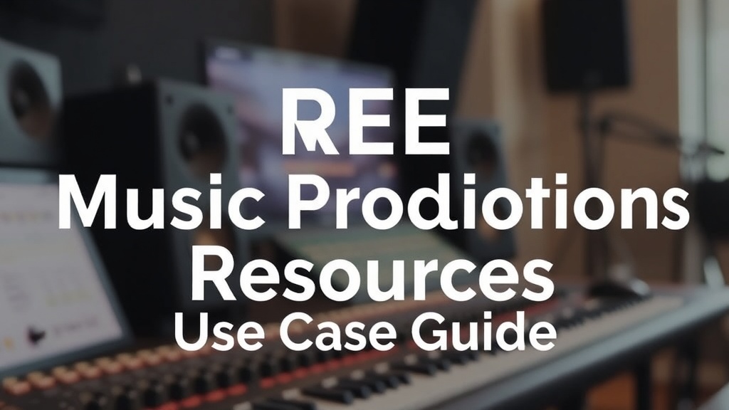 Free Music Production Resources Use Case Guide | SoundShockAudio