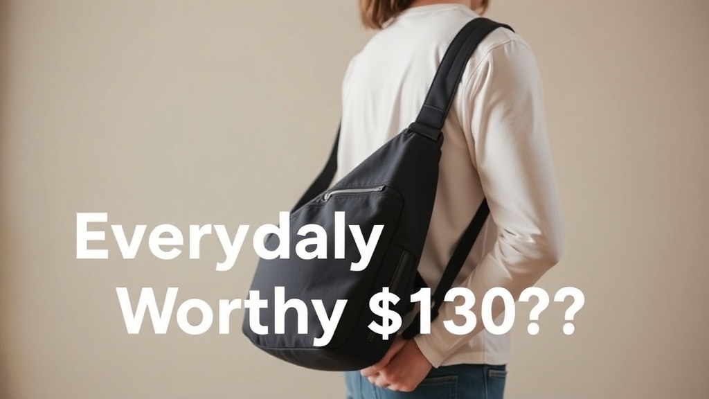 Is the Peak Design Everyday Sling 6L Worth $130?