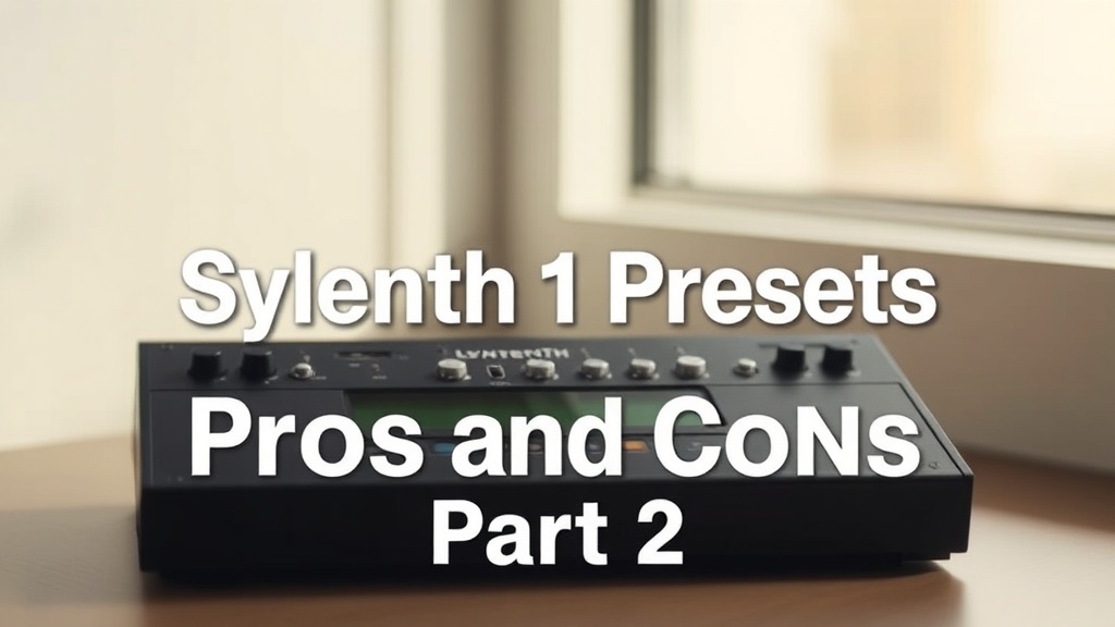 Sylenth1 Presets Pros and Cons Part 2 | SoundShockAudio