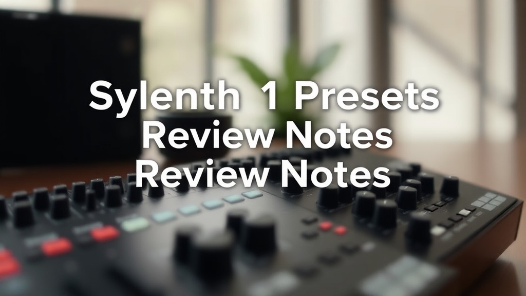 Sylenth1 Presets Review Notes Part 3 | SoundShockAudio