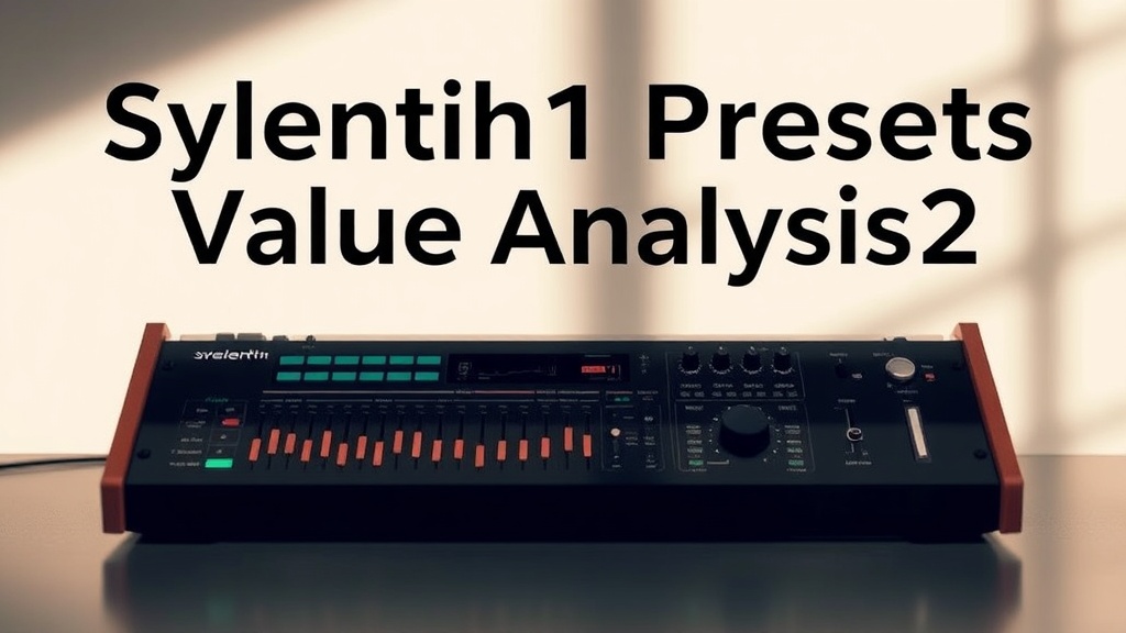 Sylenth1 Presets Value Analysis Part 2 | SoundShockAudio