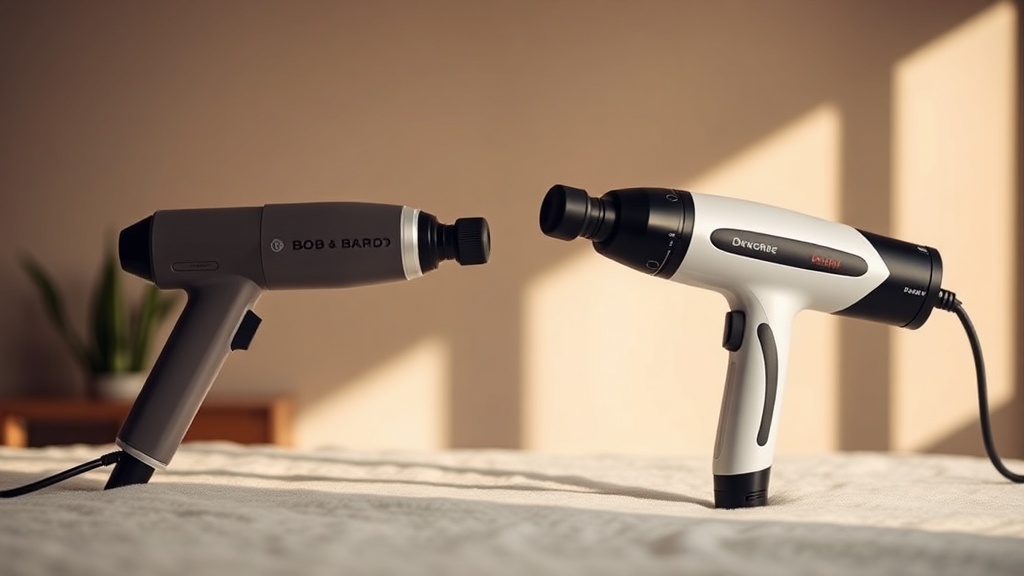 Comparing the Bob and Brad D6 Pro to Premium Massage Guns