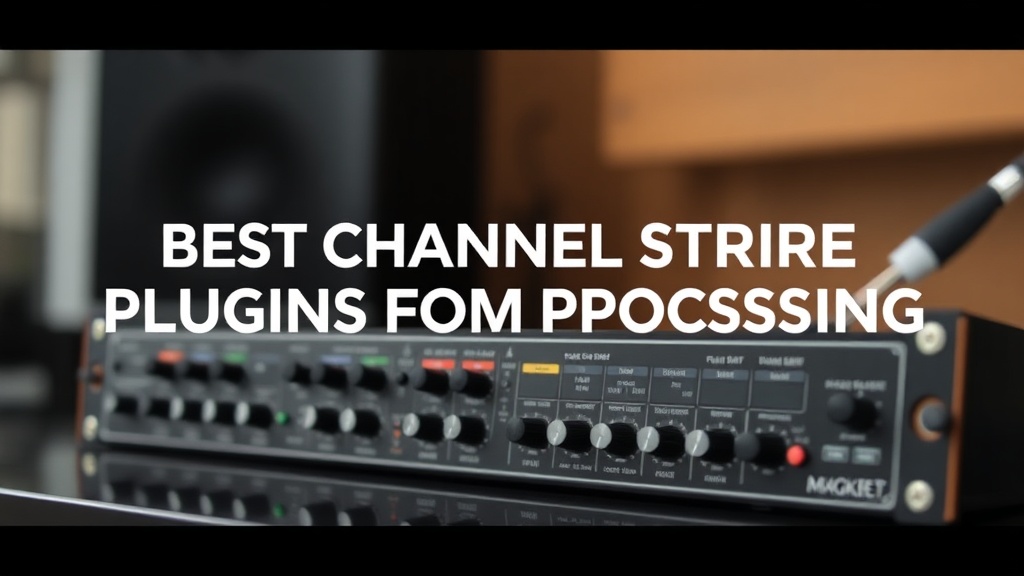 Best Channel Strip Plugins for Drum Processing