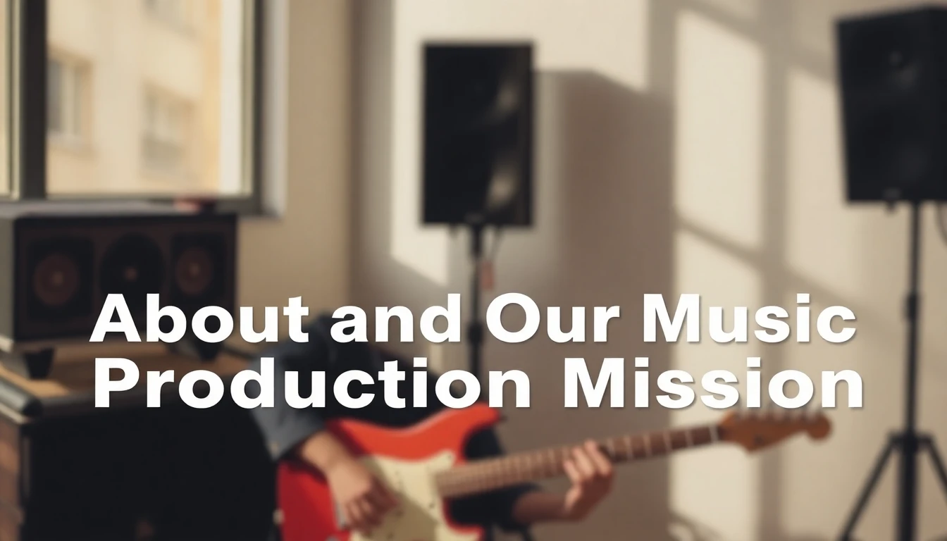 About SoundShockAudio and Our Music Production Mission