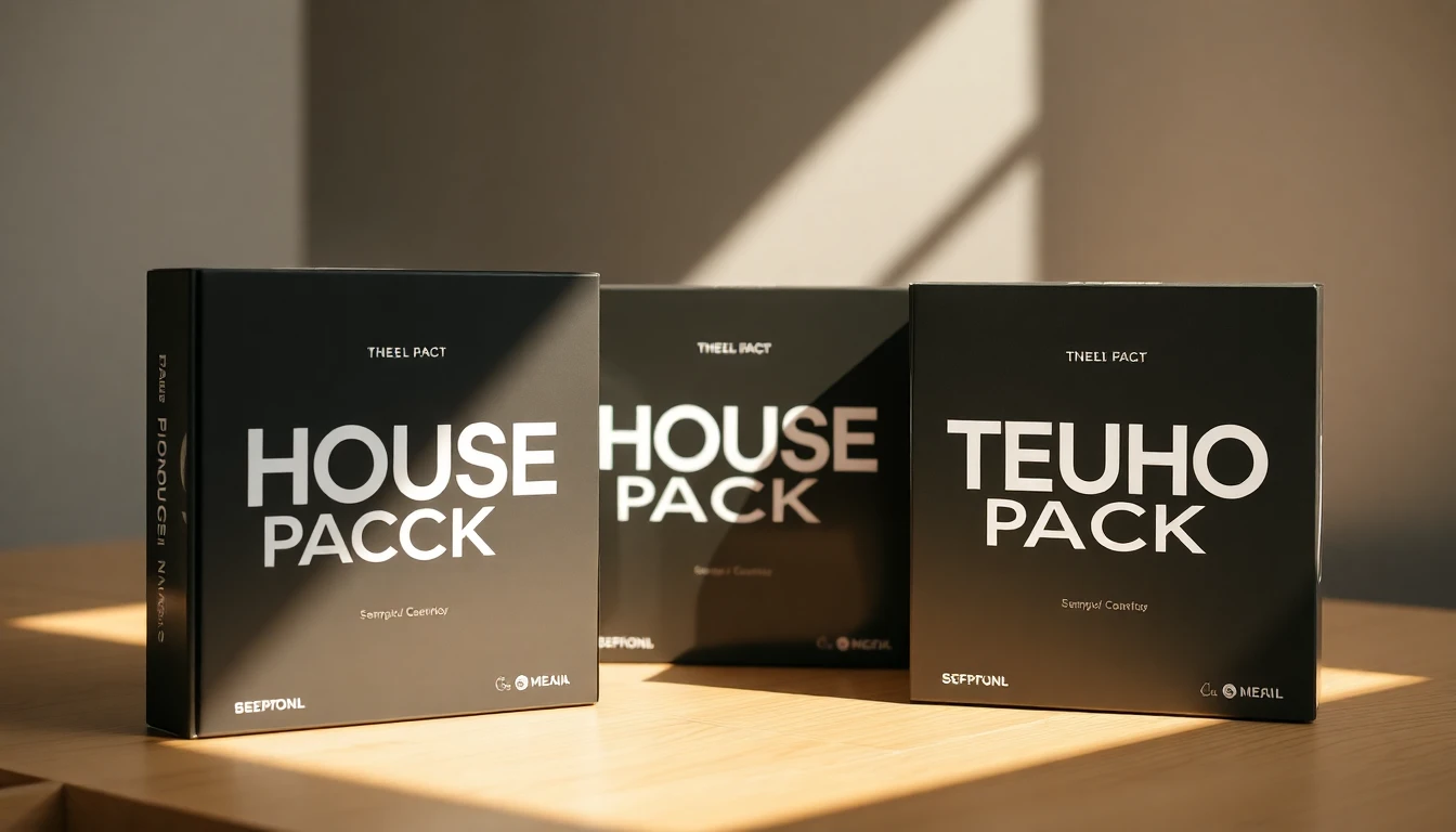 SoundShockAudio Deep House and Techno Sample Packs
